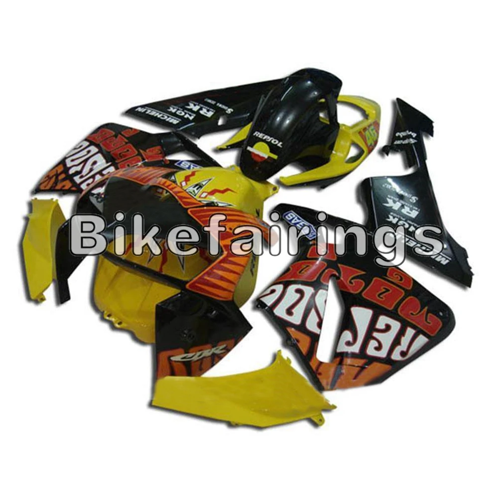 

Covers for Honda 2005 2006 CBR600RR FrameWork Motorcycle Hulls Bodywork ABS Plastic Motorcycle 05 06 F5 Black Yellow Orange