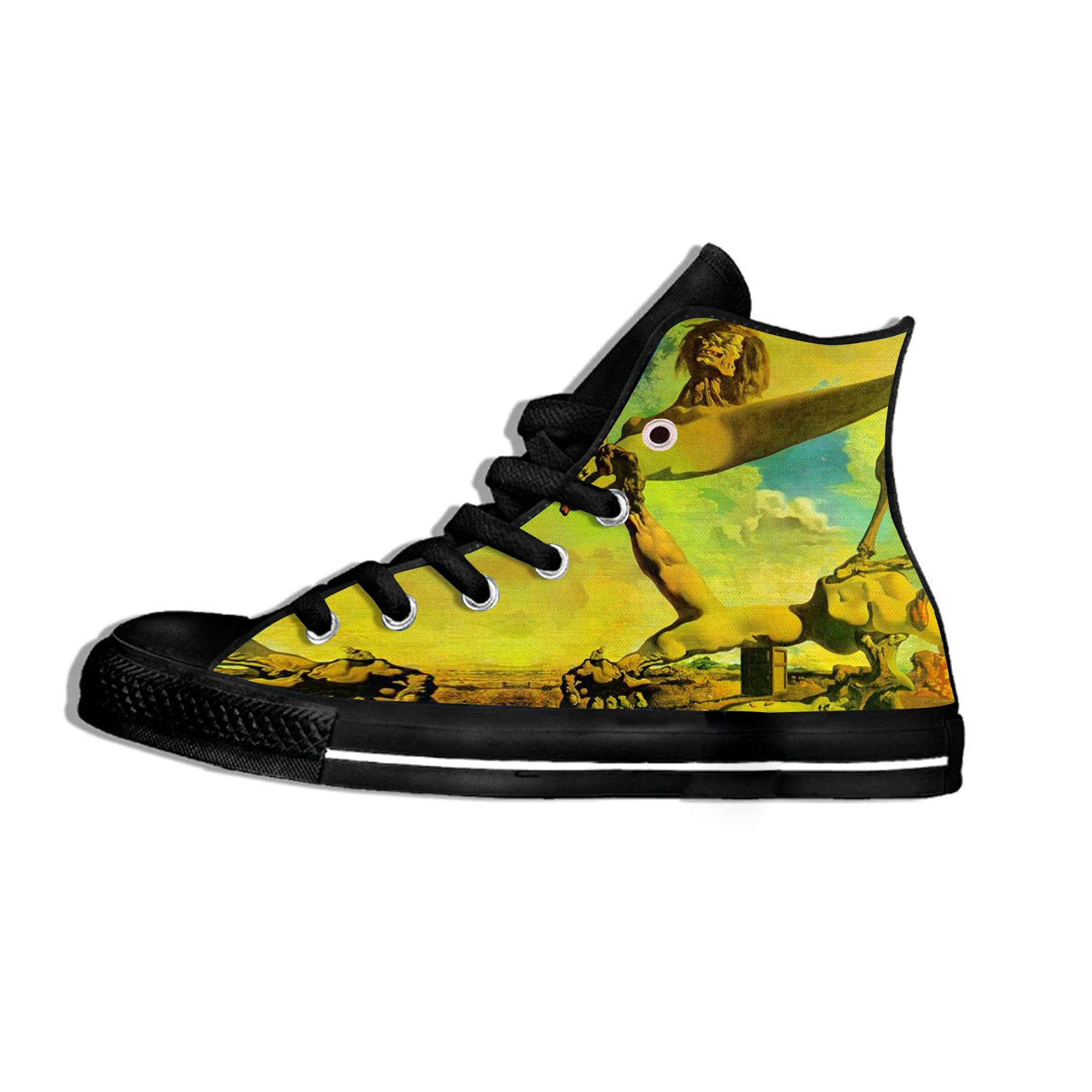 

2019 Hot Sales Summer Salvador Dali Casual Fashion 3D Printed Comfortable Lightweight Shoes Breathable Walking Shoes