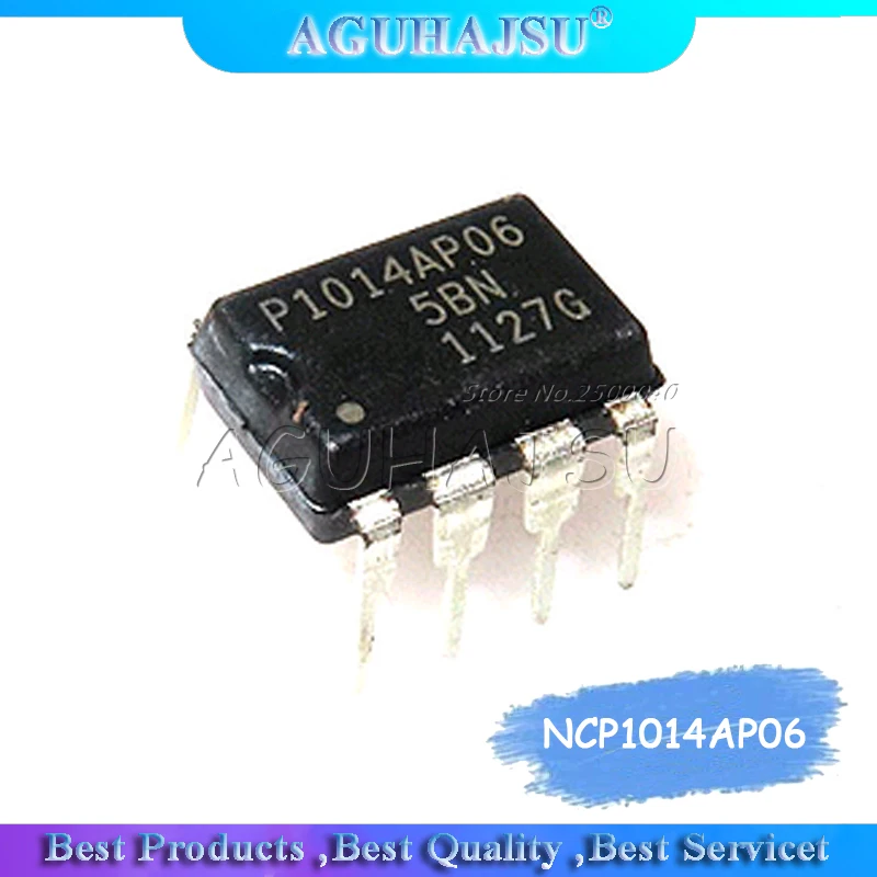 10 шт. NCP1014AP06 DIP-7 P1014AP06 P1014 DIP7 NCP1014AP065G DIP новый оригинал | Электронные компоненты и
