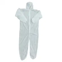 Одноразовые комбинезоны Пыленепроницаемая одежда изоляционная Одежда Белый Рабочий костюм универсальный нетканый материал защитная одежда новая
