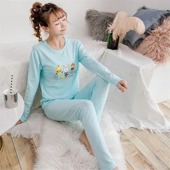 

Autumn Winter Cotton Thermal Sexy Lingerie Underwear Sets for Women Long Sleeve Warm Body Shaper Pajamas Sleepwear Bodysuit