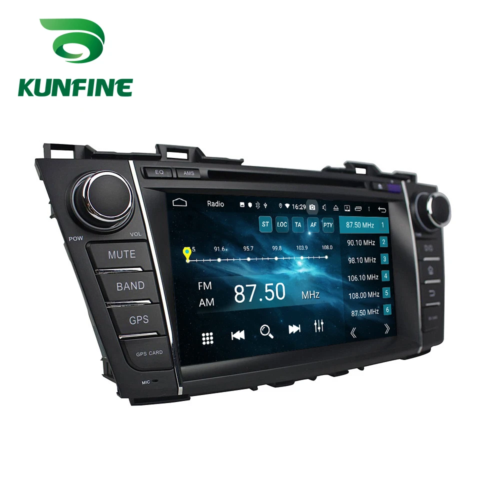 Android 9,0 Восьмиядерный 4 Гб ОЗУ 64 Гб ПЗУ автомобильный DVD gps мультимедийный плеер стерео для Mazda 5 2009-2012 радио головное устройство
