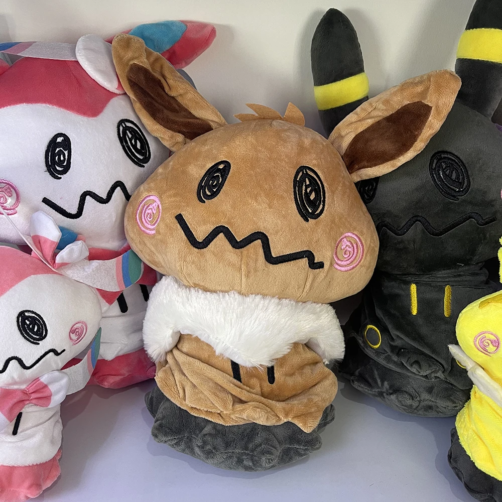 25 Styles Pokemon Pulsh Toys Mimikyu Shiny Eevee Umbreon Flareon Jolteon  Glaceon Vaporeon Sylveon Espeon Peluche Stuffed Dolls - AliExpress