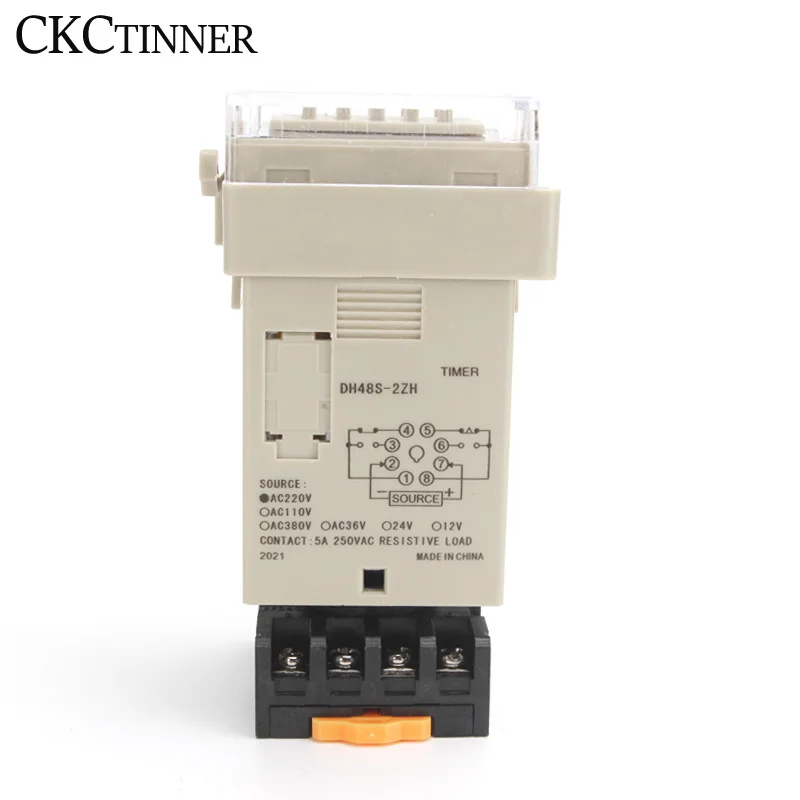 o interruptor programavel dh48s 2zh 001s do rele 01
