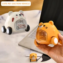 Voiture catapulte dessin animé pour enfants, jouet éducatif précoce, jouet pour bébés, cadeau