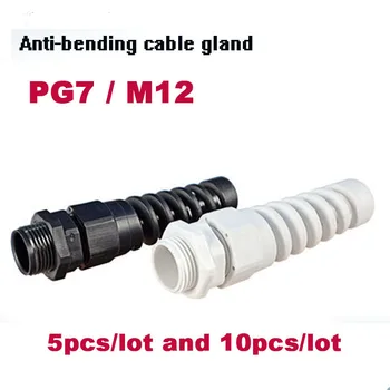 

Cable glands PG7 M12 waterproof cable connectors Nylon cable glands thread gland rubber wiring conduit plastic cable sleeve IP68