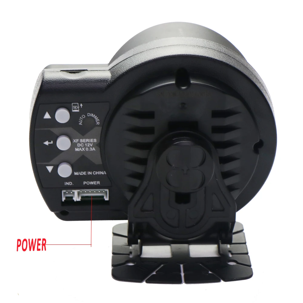 LUFI XF OBD2 LCD 디지털 터보 부스트 수온 오일 압력 온도 게이지, Afr RPM 연료 레벨 속도 EXT 오일 미터