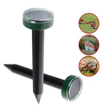 

Outdoor Ultrasonic Solar Pest Repeller Animal Pest Mouse Repeller Pir Sensor Garden Bird Cat Dog Fox Repellent Keep Animals Away