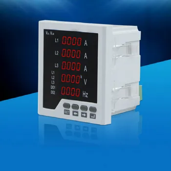

True RMS Digital current voltage frequency amp volt hz meter