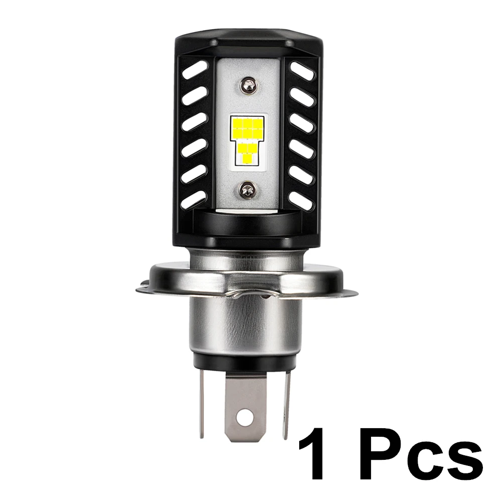 1 PCS NOVSIGHT H4 светодиодный лампы фар мотоцикла 4000LM 20 Вт Hi/короче спереди и длиннее сзади) луч замены головки Conversion Kit 6500 к рулю мотоцикла велосипеда с налобный фонарь - Цвет: 1 PCS