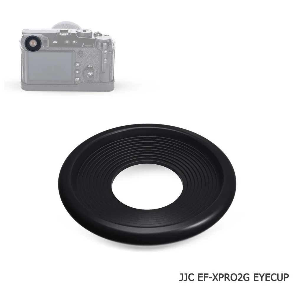 Наглазник видоискатель для камеры, 2 шт. в упаковке, окуляр для Fujifilm X-Pro2 X-Pro, 2 чашки для глаз, мягкий силиконовый резиновый окуляр