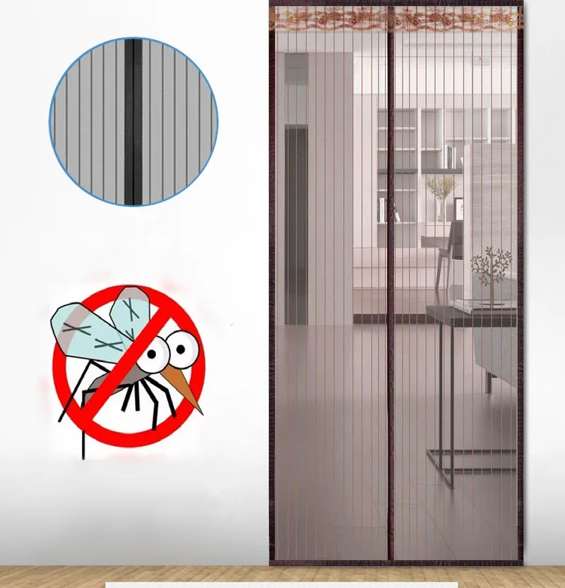 buik Aardbei Vesting 2021 Hot Magnetic Screen Door Curtain Anti-mosquito Net Fly Screen Mosquito  Protection Net Magnet Spring For Doors Windows - Door & Window Screens -  AliExpress