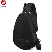 Tigernu Новое поступление 7." iPad Модные мужские сумки через плечо Многофункциональные повседневные сумки на груди Сумки высокого качества для женщин