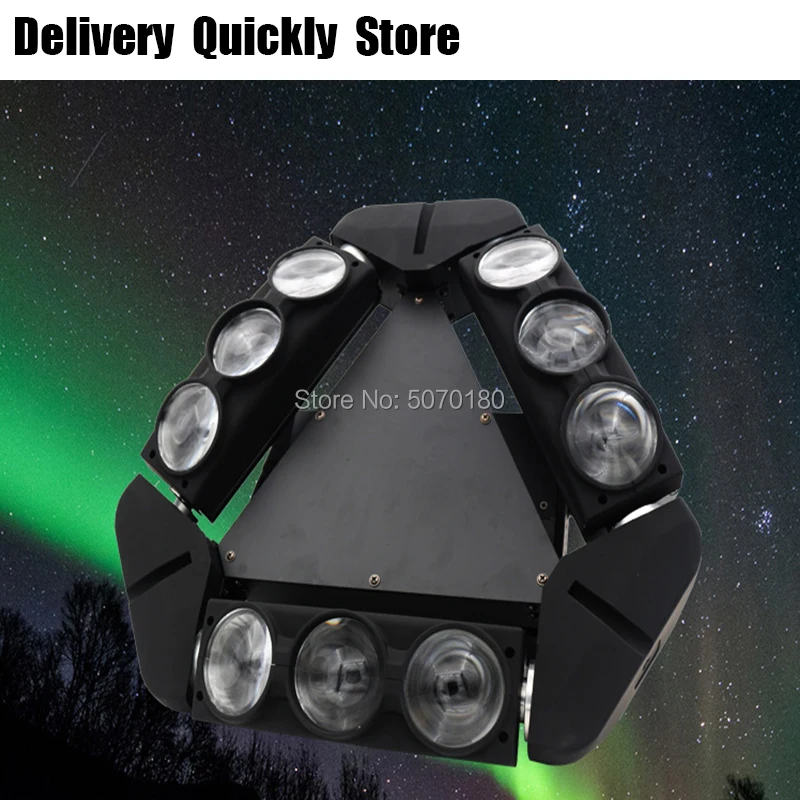 

Good Quality 9pcs RGBW 4IN1 Disco Led Spider Moving Head Light Good Use For Home Party Dj Ktv Night Club Dance Show Time