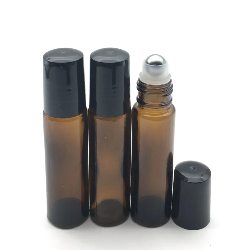 For Sale Glass Vial Roller-Bottle Empty Perfume Essential-Oil Thick 10ml 10cc 3pcs dgOmYl9L