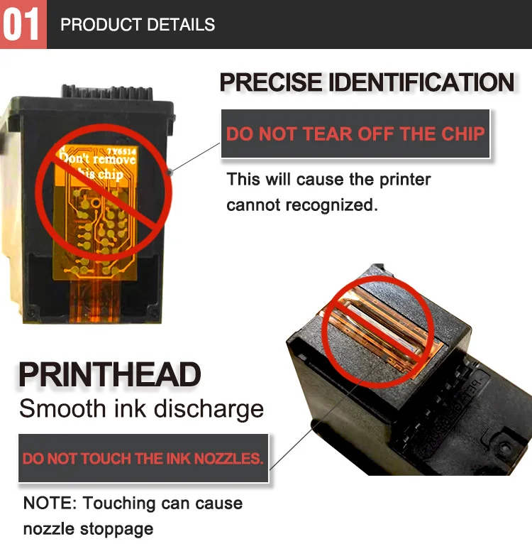 HP cartucho de tinta remanufaturado, HP 63,