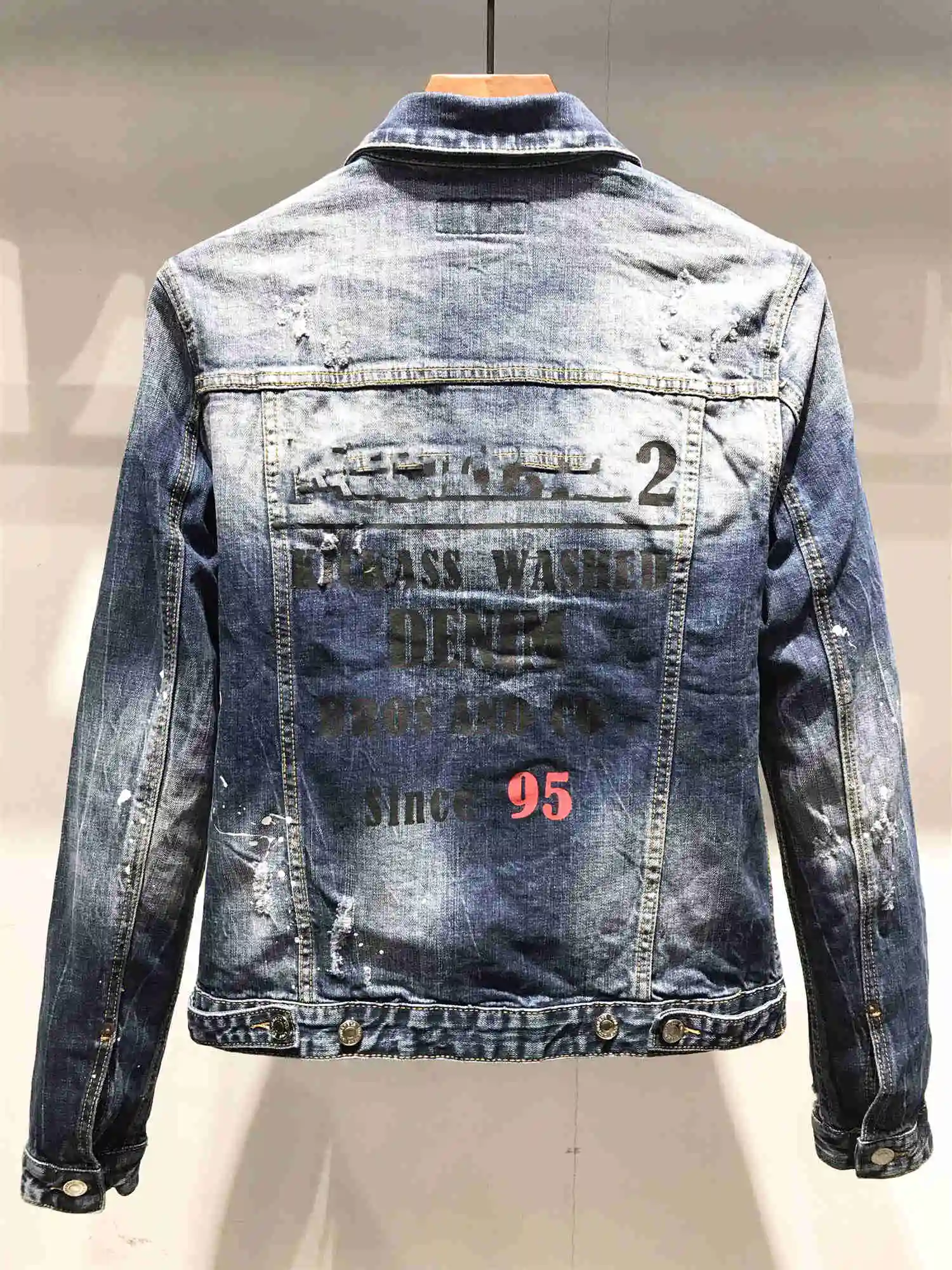 Long Sleeve Cotton Jeans Cardigan 