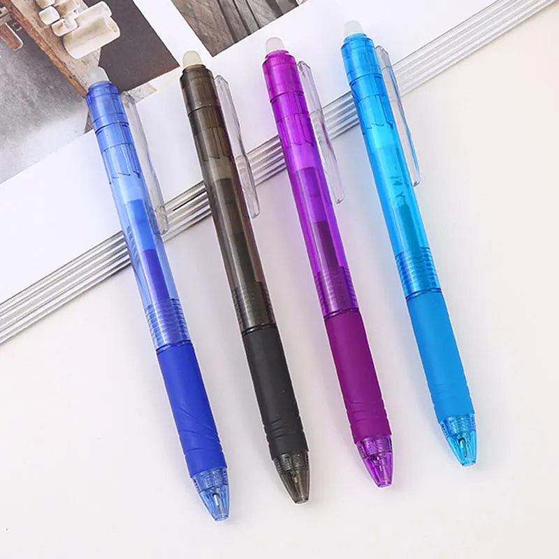 Pilot - Frixion 0.7 Clicker Roller Pen - 4 Blue/2 Black - 6pcs