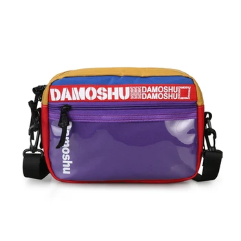 

Fashion Brand Casual chest Tooling Small bag HOT On INS Female Motorcycle Men's Shoulder cool Bag Chest Bag