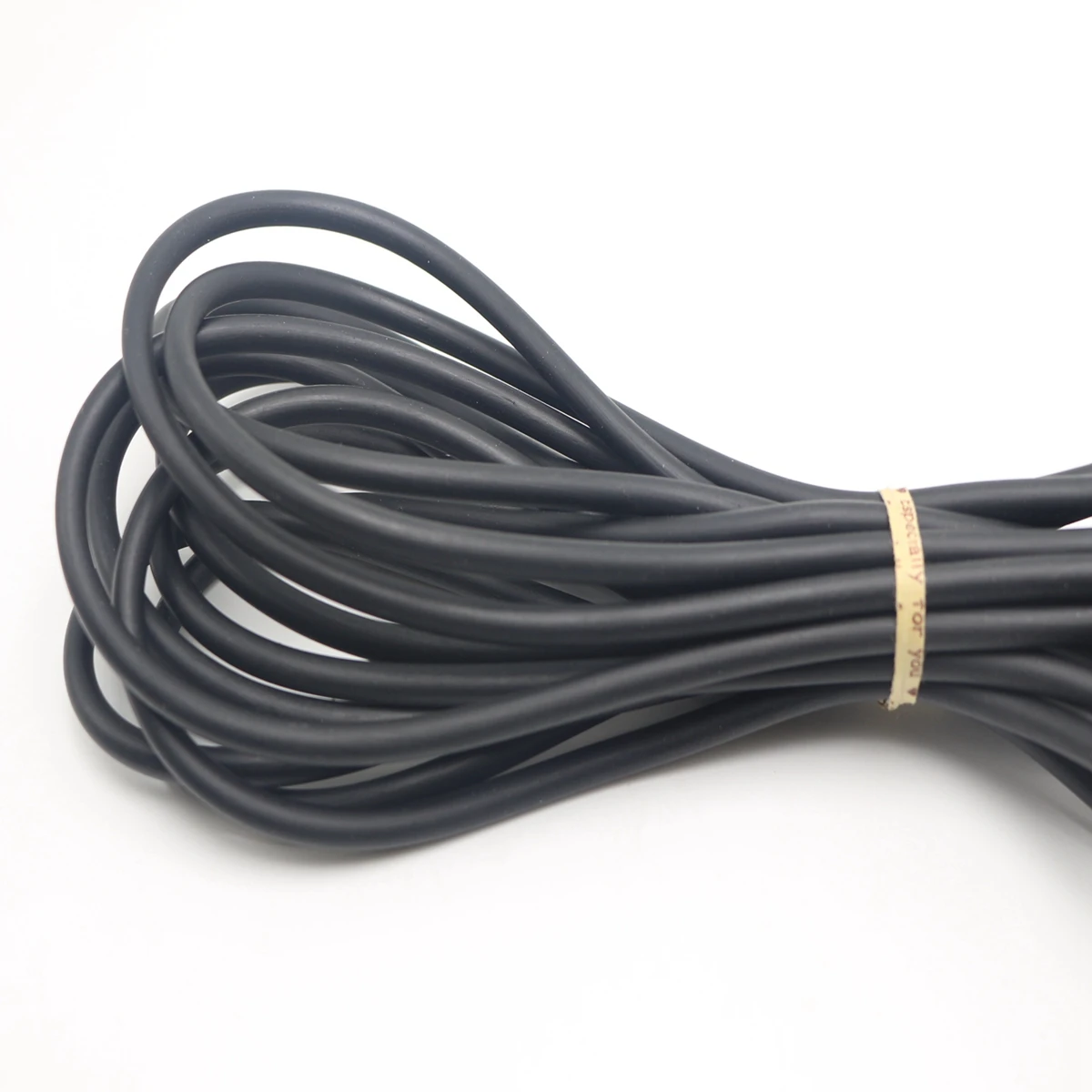 5 Meter Black 5mm Solid Rubber Jewelry Cord String for Jewelry Pendants Craft