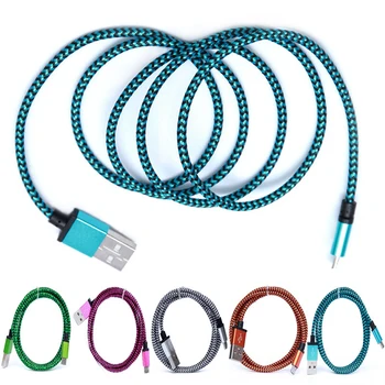 

5 Colors Lightweight Portable 1M Long Snake Pattern Micro USB Data Sync Charger Cable Cord For Huawei Xiaomi Android Phone