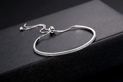 New Trendy Round  Bracelet Bangle For Women Adjustable Valentine's Day Gift Jewelry Wholesale   S5450