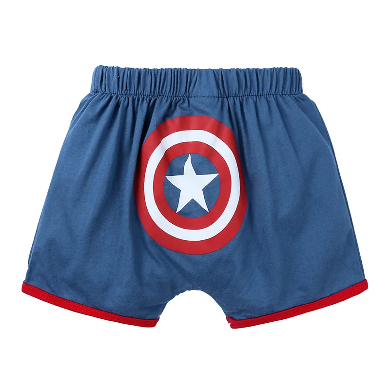 Летняя новая модная одежда для маленьких мальчиков костюм для косплея «Человек-паук», капитан Бэтмен Американский Супермен комплект одежды для маленьких девочек