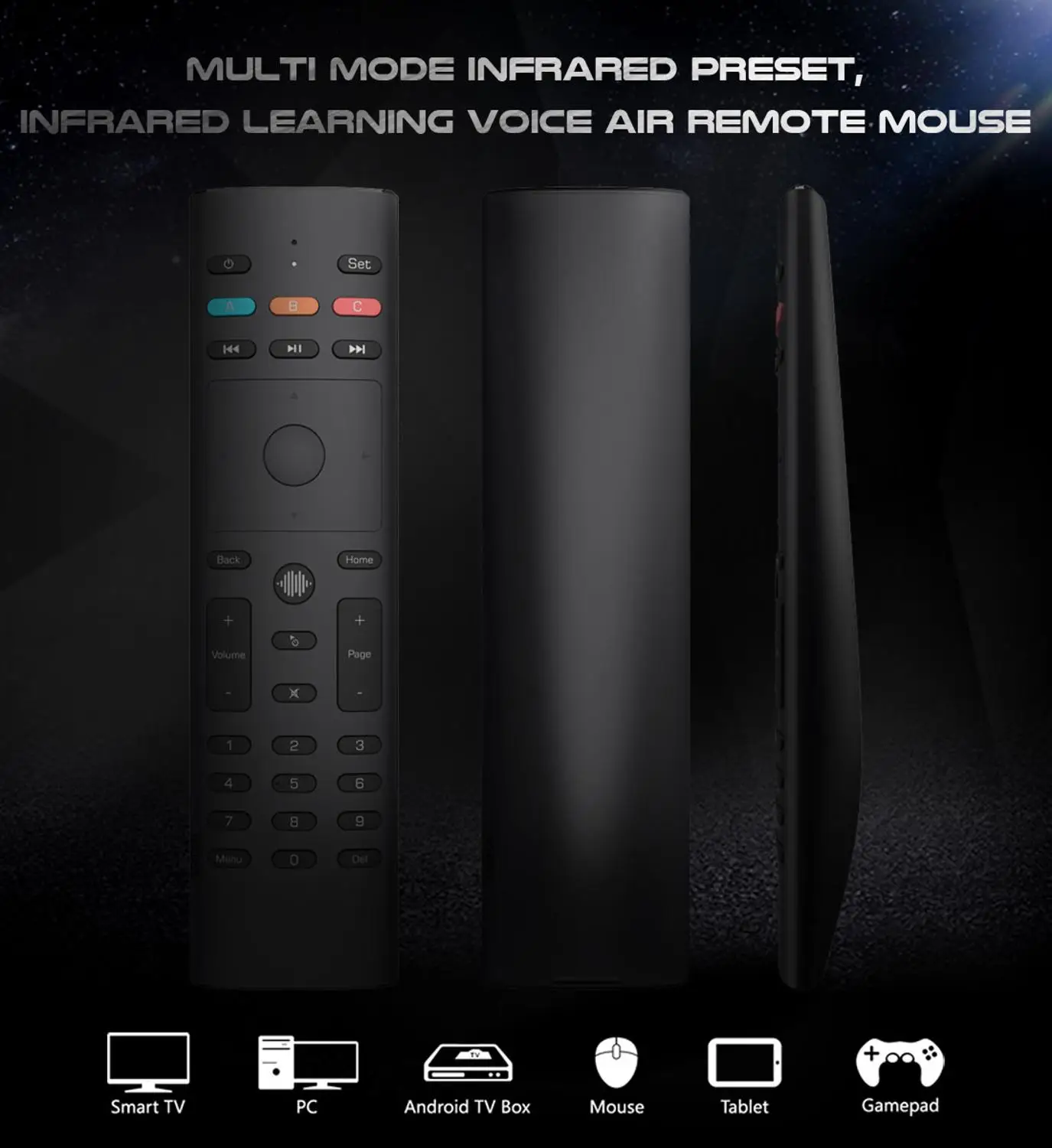 안드로이드 TV 박스용 에어 마우스, 구글 보이스 마이크, 자이로스코프, 2.4G 무선 33 키, IR 학습 G40 리모컨, 최신 G40S