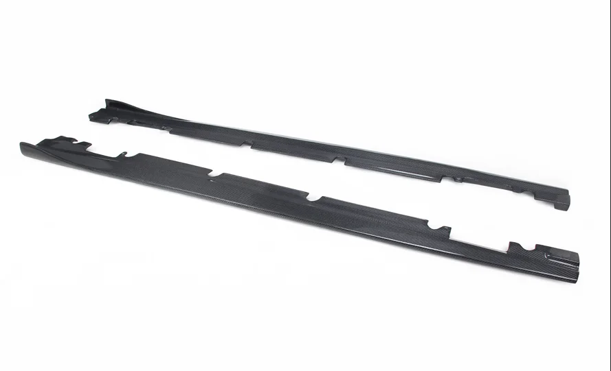 Боковые юбки из углеродного волокна фартуки для Mercedes Benz A Class W176 A160 A180 A250 A45 CLA W117