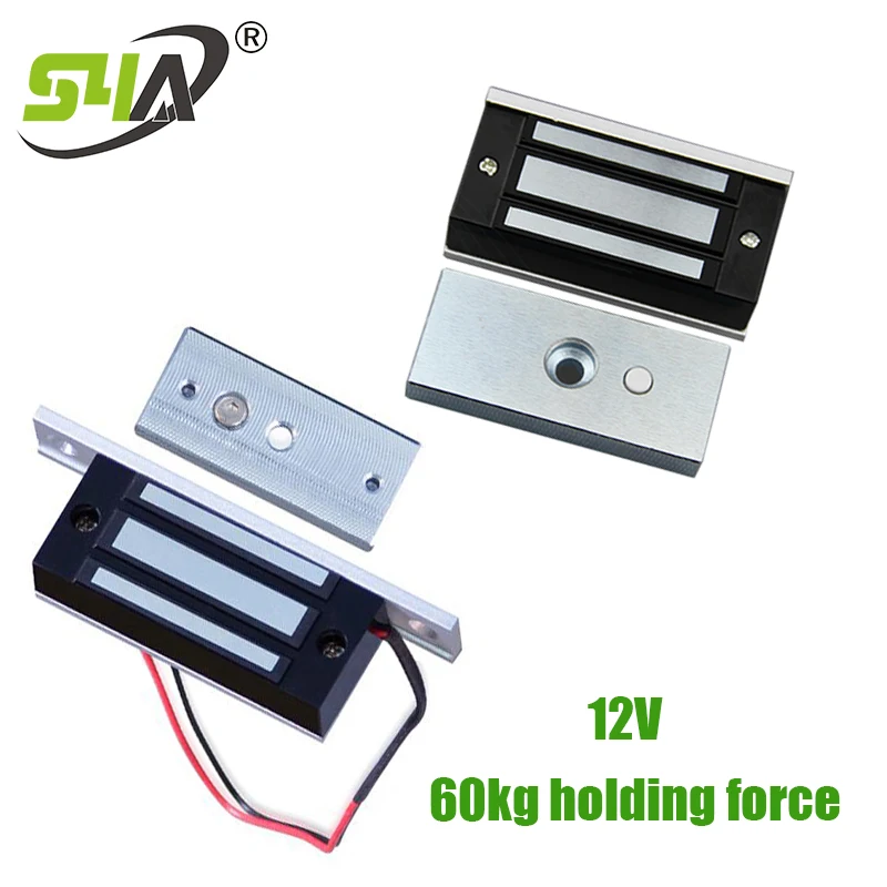 S4A cabinet electric lock 60 kg Electromagnet 12v EM electromagnetic 12V magnet | Безопасность и защита