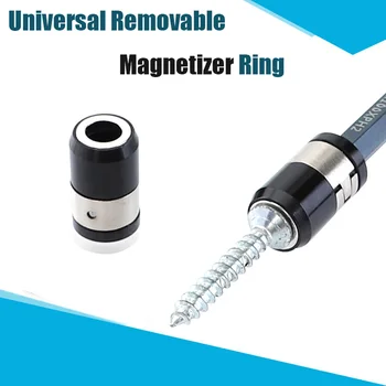 

21mm Magnetizer Ring Hex Shank Electric Screwdrive Universal Magnetic Steel Removable Screwdriver Bit Home Tool Accessories