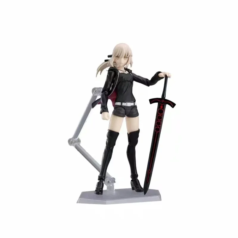 Fate Grand Order Аниме фигурки Saber Figma #418 Arutoria Pendoragon экшн фигурка Stay Night Girl игрушки модель