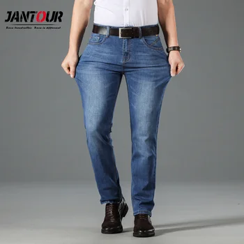 

Male Jeans Men Men'S Jean Homme Denim Slim Fit Pants Trousers Straight Blue Biker Spijkerbroeken Heren Baggy High Quality 28-40