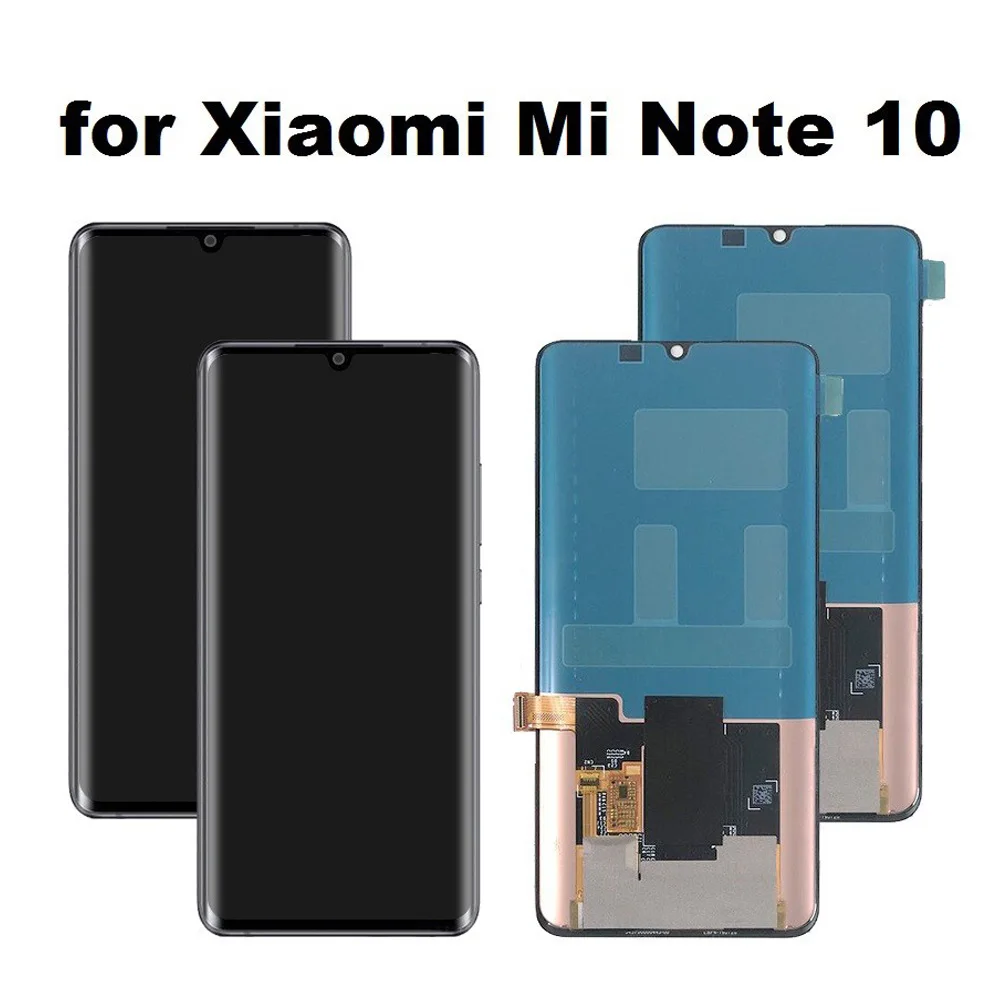 6 47 &quotЖК дисплей для Xiaomi Mi Note 10 Pro сенсорный ЖК CC9 M1910F4E дигитайзер экрана в