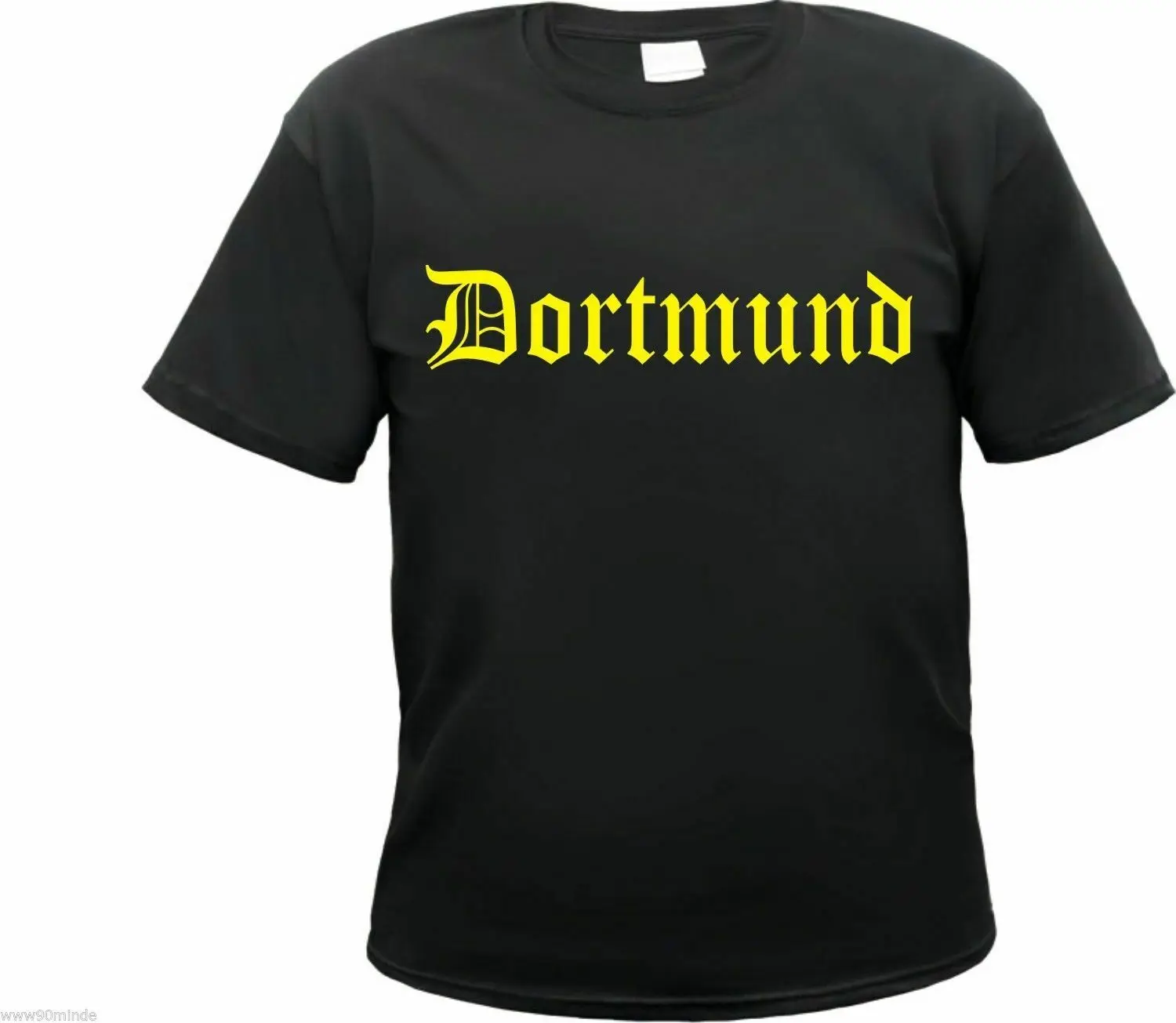 Dortmund Мужская футболка Altdeutsch Размер S до 3xl черный/желтый показать оригинальное