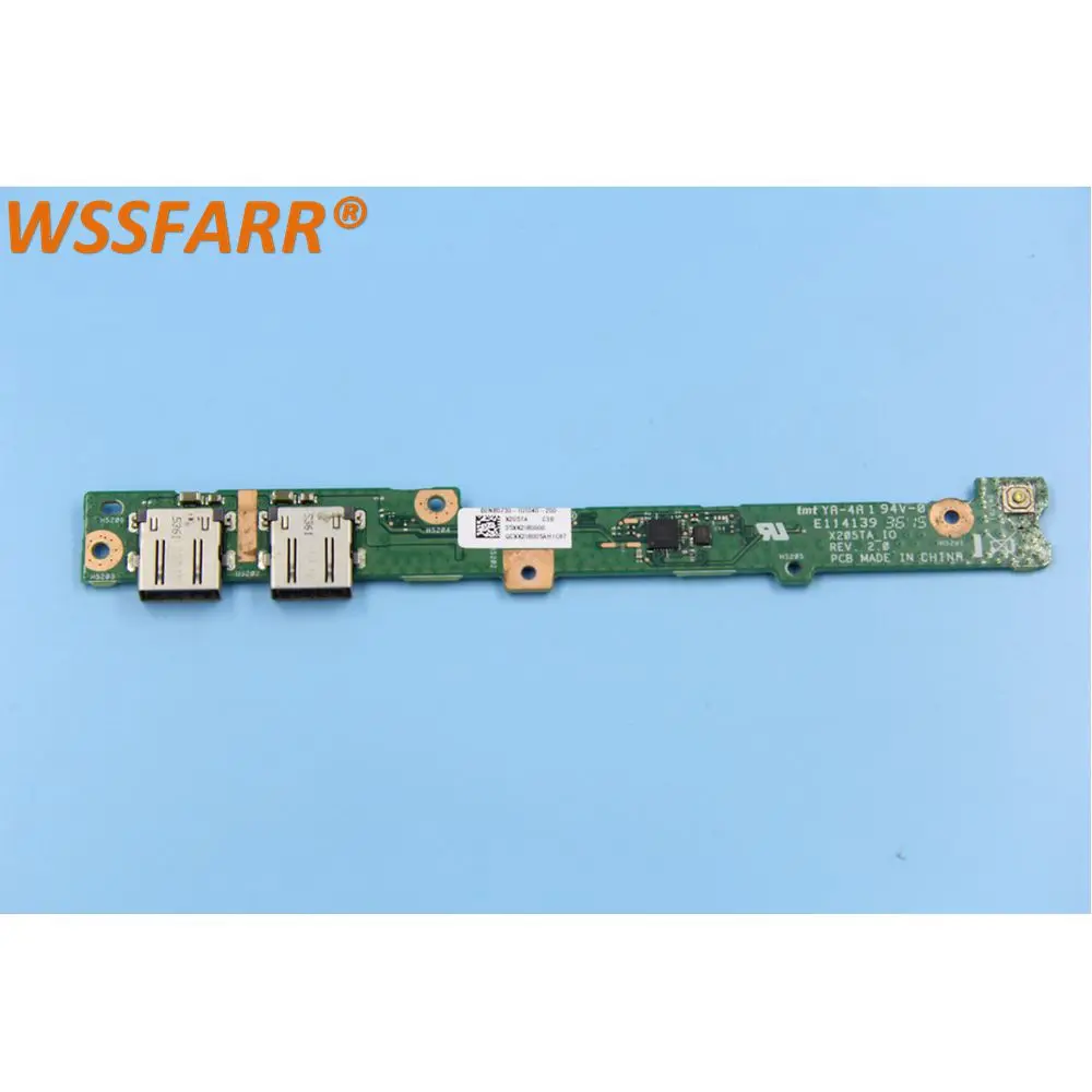 Оригинал для X205T X205TA USB плата переключателя питания X205TA_IO DA0XK2PI4C0|original|original usboriginal