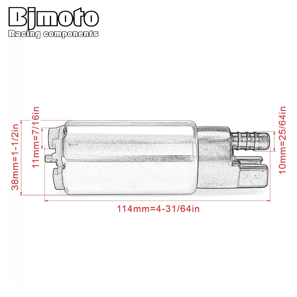 Двигатель BJMOTO 12 В топливный насос для Ducati MONSTER 796 800 800S S4RS S4R 900 S2R S4 SUPERSPORT 750 1000DS| |