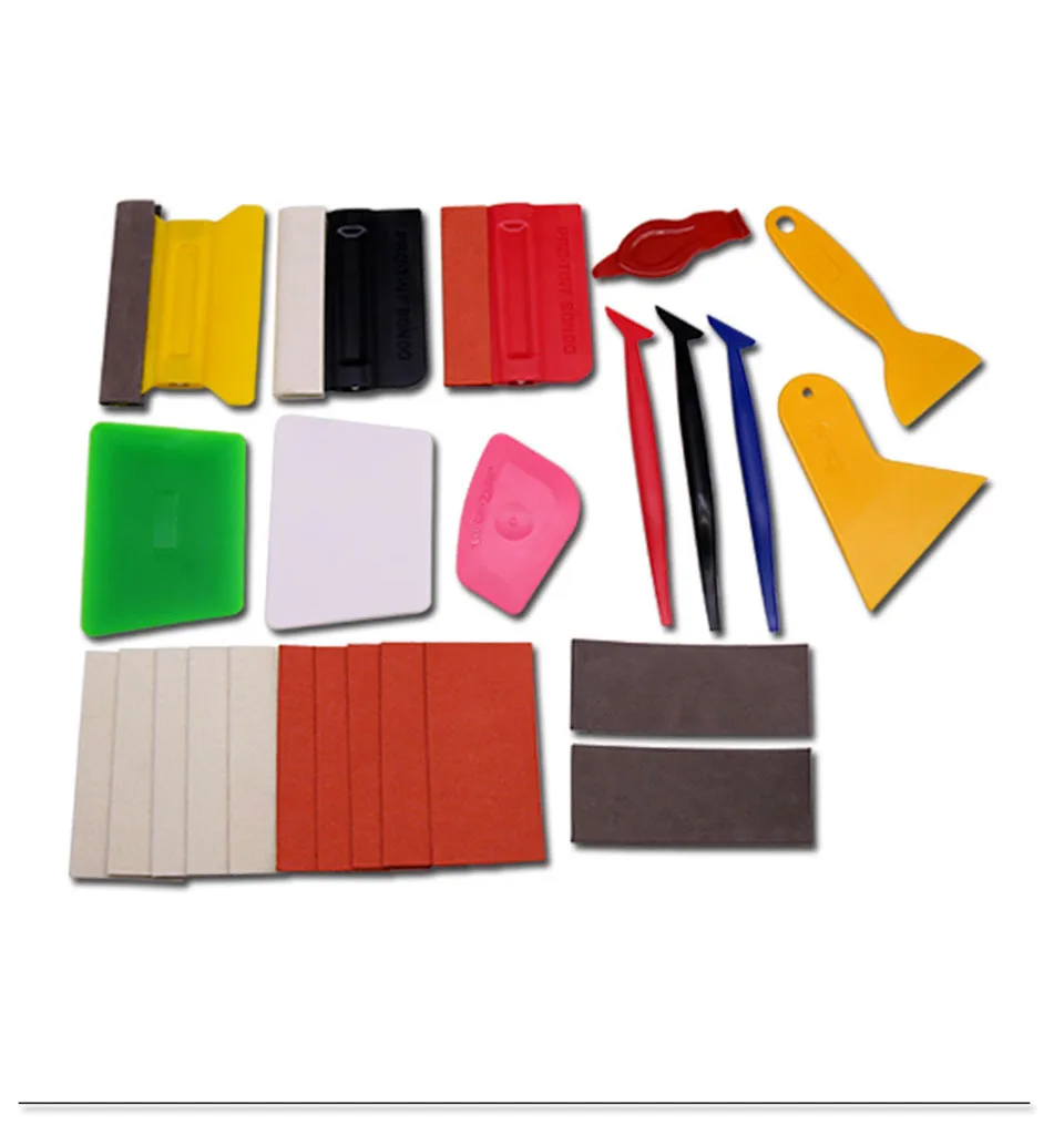 Vehicle Car Vinyl Wrap Tool Kit, Window Glass Protective Film Tint Tool Set, Window Tint Application Tools Kit KDL-13