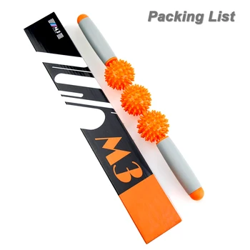 

Massage Roller Stick Muscle Roller - Deep Tissue Fascia Massager Release Pain Leg ,Neck & Back