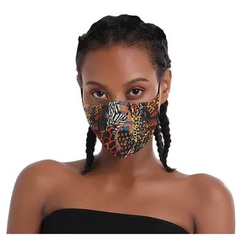 

Unisex Adult Geometric Print Reusable Face Mask Washable Mouth Mask Breathable Face Shield Windproof Mouth Cover Cloth Masque