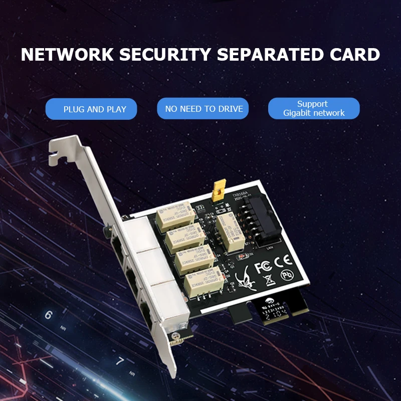 gigabit-physical-hard-disk-isolation-card-switch-adapter-converter-switch-card-hard-disk-power-network-security-separated-card