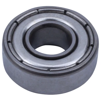 

NEW-6x15x5 mm Skateboard Bearings Steel Miniature Deep Groove Ball Bearing 696Z 696ZZ for Model Pack of 10