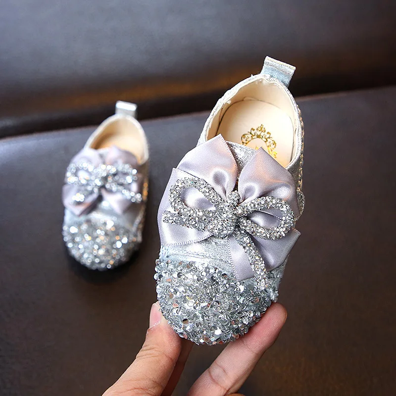 SKOEX/Обувь для маленьких девочек; детская обувь с бантом; обувь для танцев; обувь для маленьких девочек; Свадебная детская обувь на плоской подошве