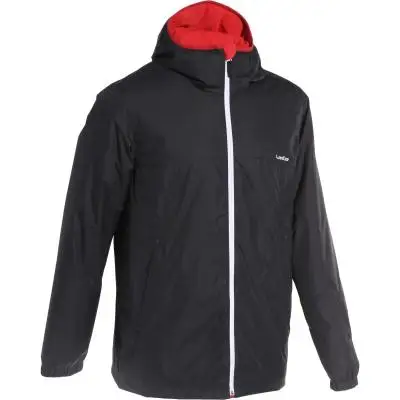 Черный КУРТКА МУЖСКАЯ 100 Decathlon - Цвет: Черный