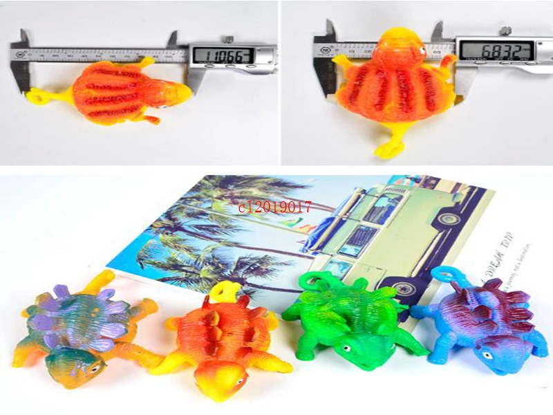 Creative new unique toy TPR can blow animals vent toy inflatable dinosaur bobo ball gift
