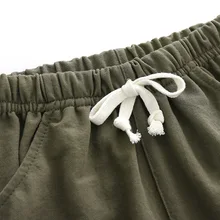 Summer Korean-style Boutique Childrenswear BOY'S Children Embroidery Cartoon Anti-mosquito 9 Pants Crawler