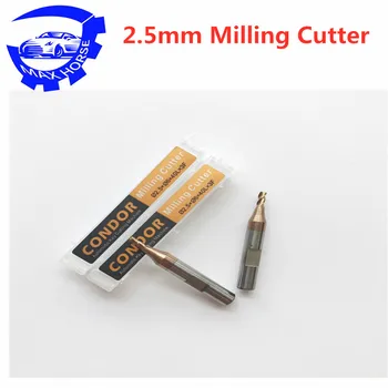 

5pcs/lot 2.5mm Milling Cutter for Mini Condor IKEYCUTTER CONDOR XC-007 Master Series Key Cutting Machine