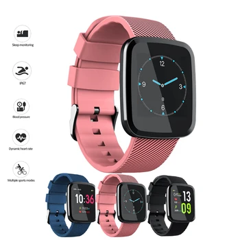 

Ladies Men's Sports Smart Watch Bluetooth Connection Smart Watch Heart Rate Sleep Monitor Pedometer for Android IOS Watch Men