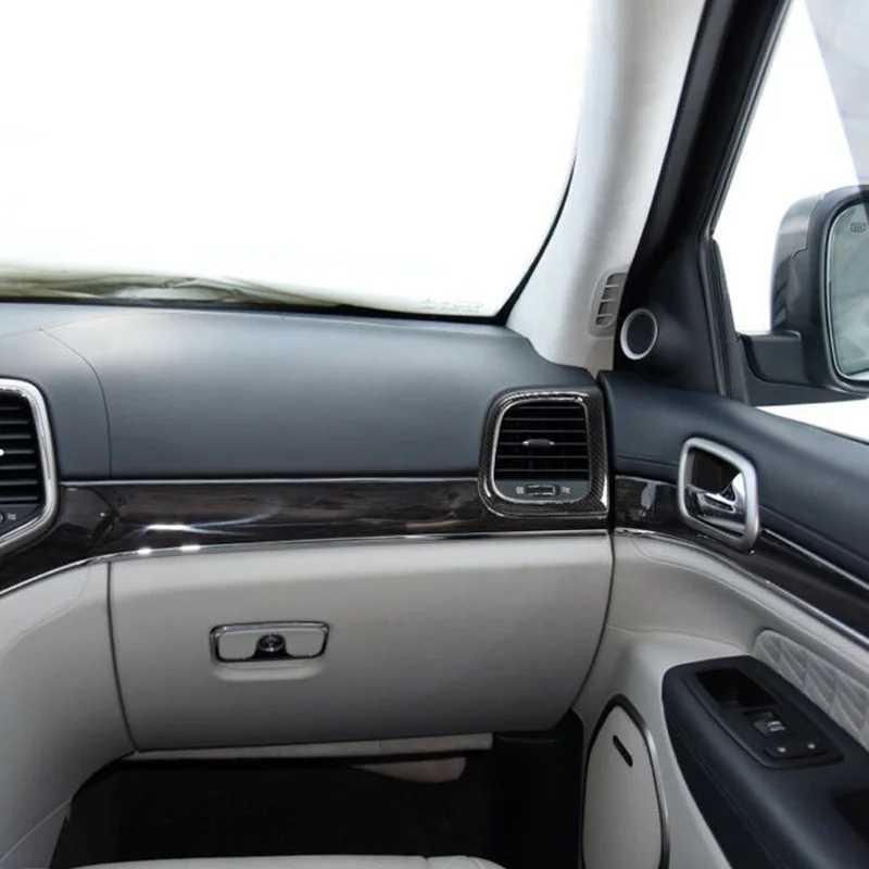 Замена вентиляционного отверстия отделка 2 шт автомобиля для Jeep Grand Cherokee 2011