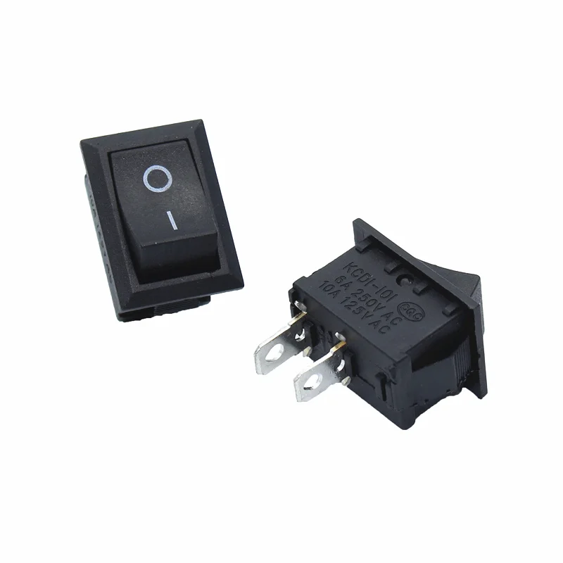 

5Pcs/Lot High Quality 2 Pin Snap-in On/Off Position Snap Boat Button Switch 12V/110V/250V T1405 P0.5